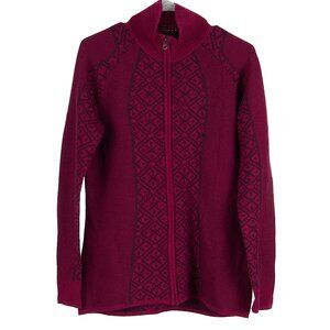 Smartwool Full Zip Merino Wool Blend Dacono Sweater Women's No Size